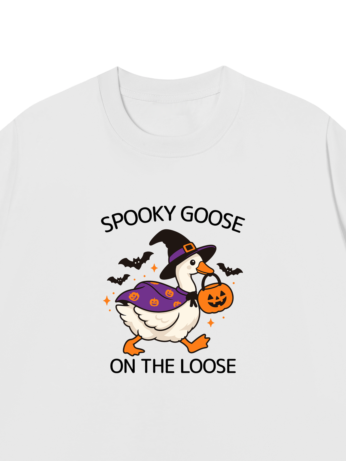 Áo Thun Relaxed Fit Spooky Goose