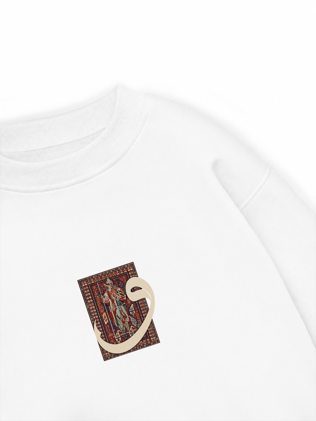 Áo Sweater Nỉ Hai Da The Arabic Letter