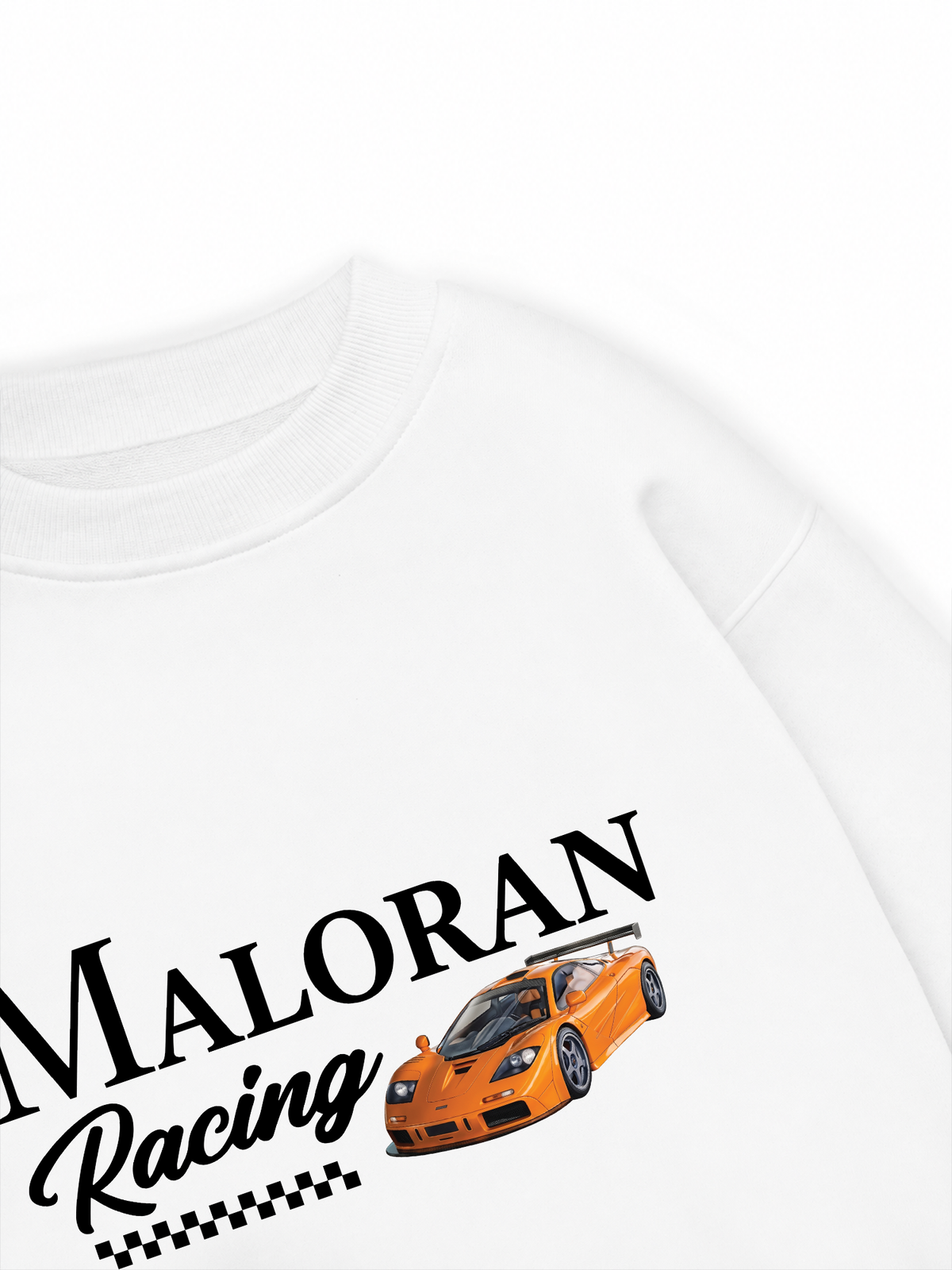Áo Sweater Nỉ Hai Da Car Maloran Racing
