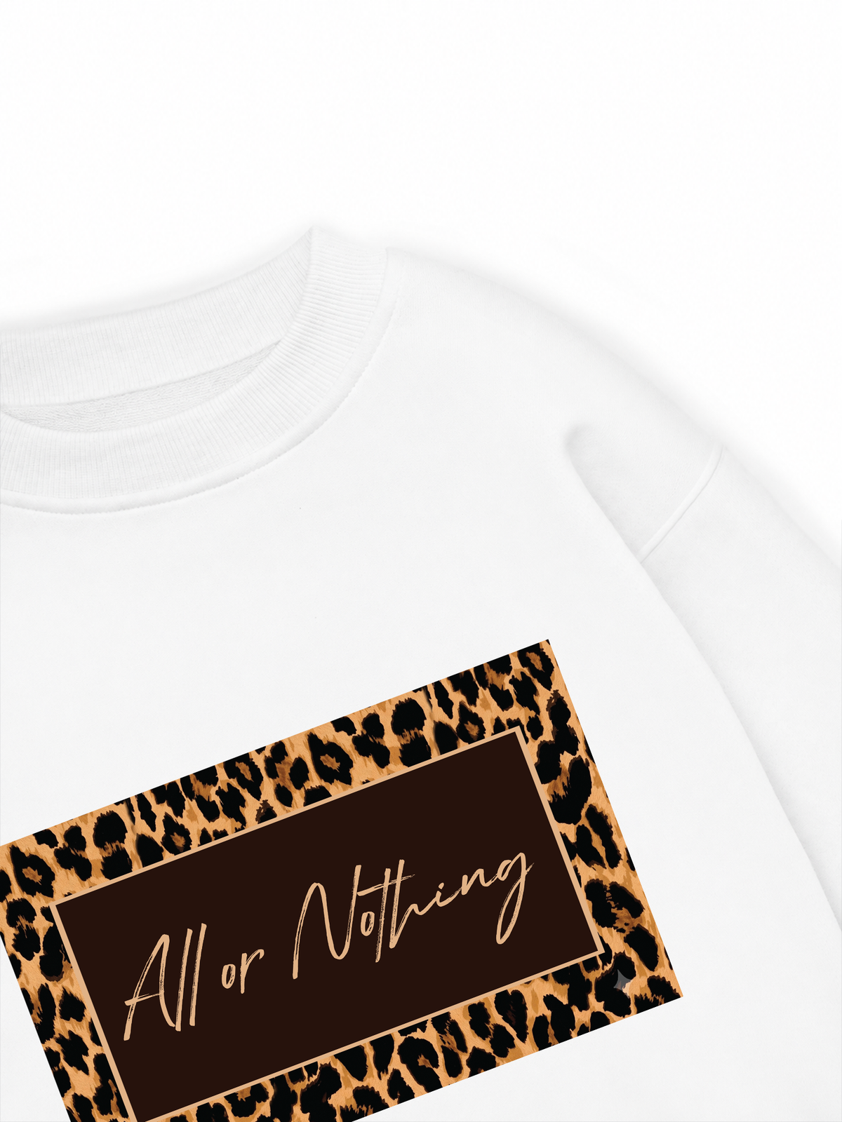 Áo Sweater Nỉ Hai Da All Or Nothing