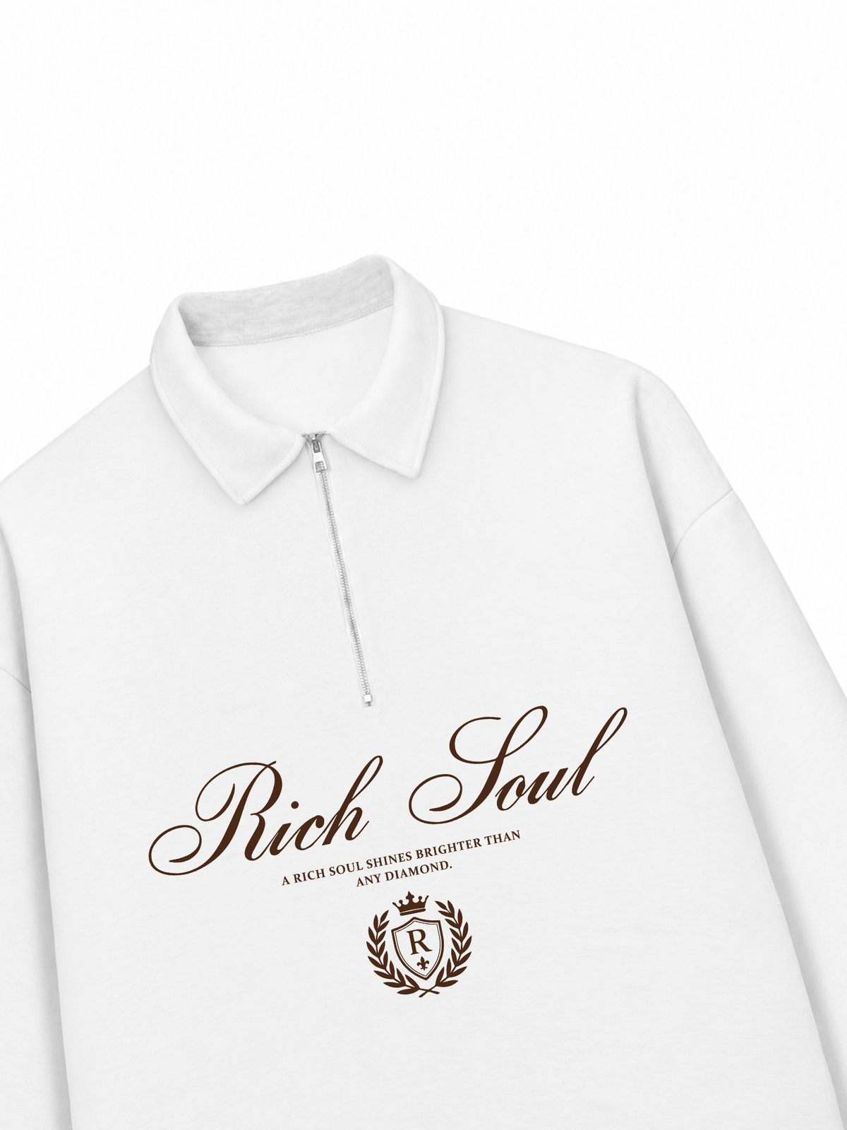 Áo Sweater Polo Nỉ Hai Da Rich Soul