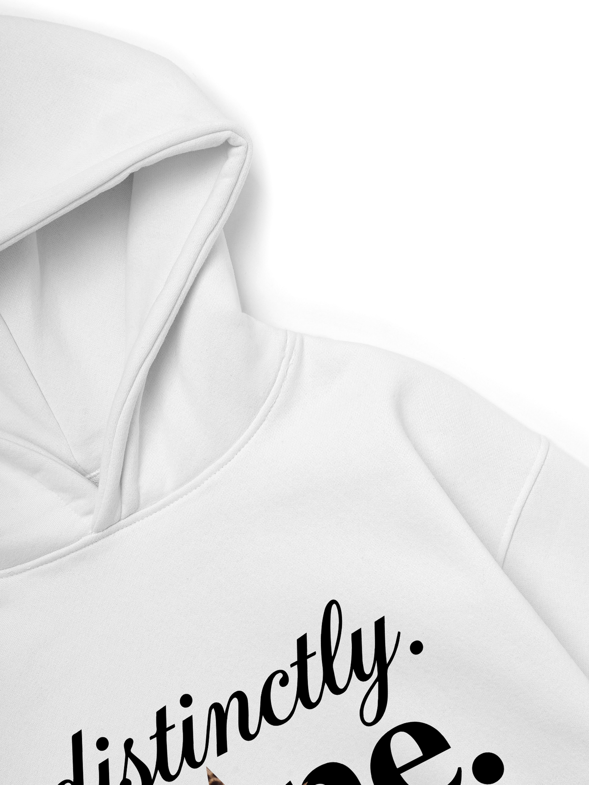 Áo Hoodie Nỉ Hai Da Distinctly One