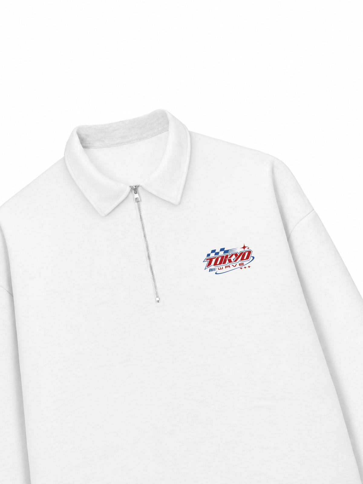 Áo Sweater Polo Nỉ Hai Da Tokyo Wave
