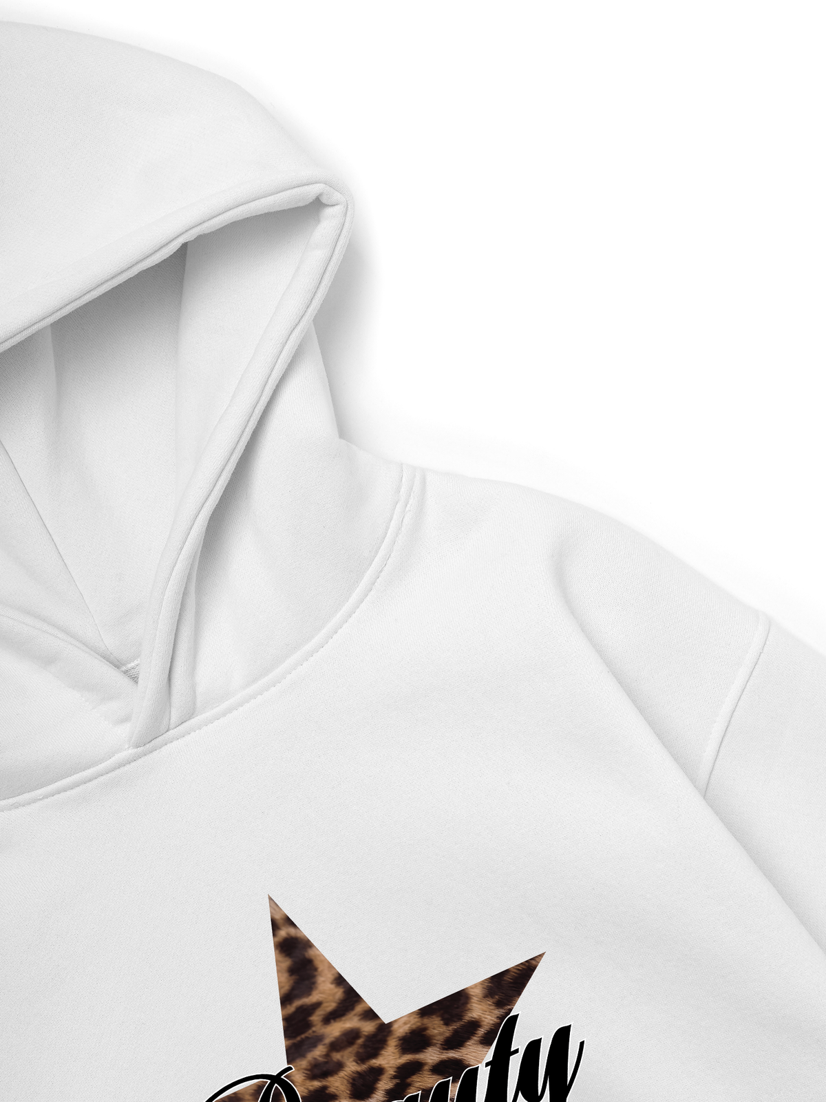 Áo Hoodie Nỉ Hai Da Beauty Leopard Star