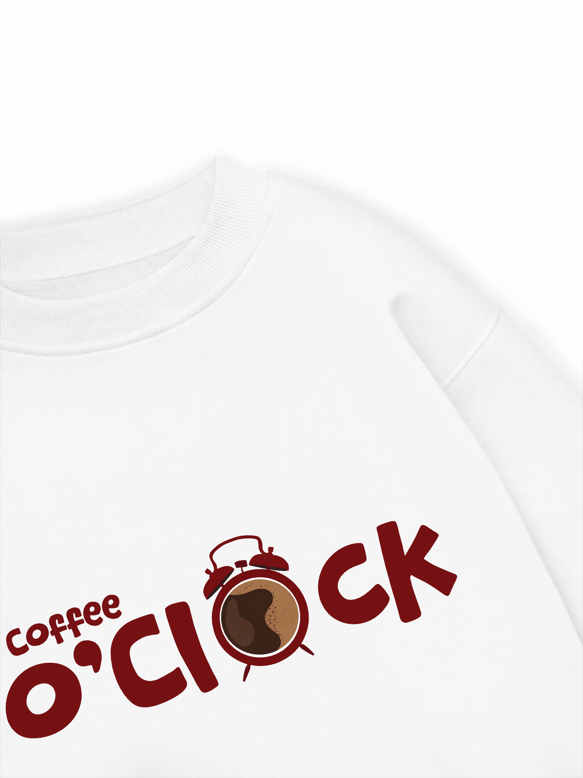 Áo Sweater Nỉ Hai Da Coffee O'clock