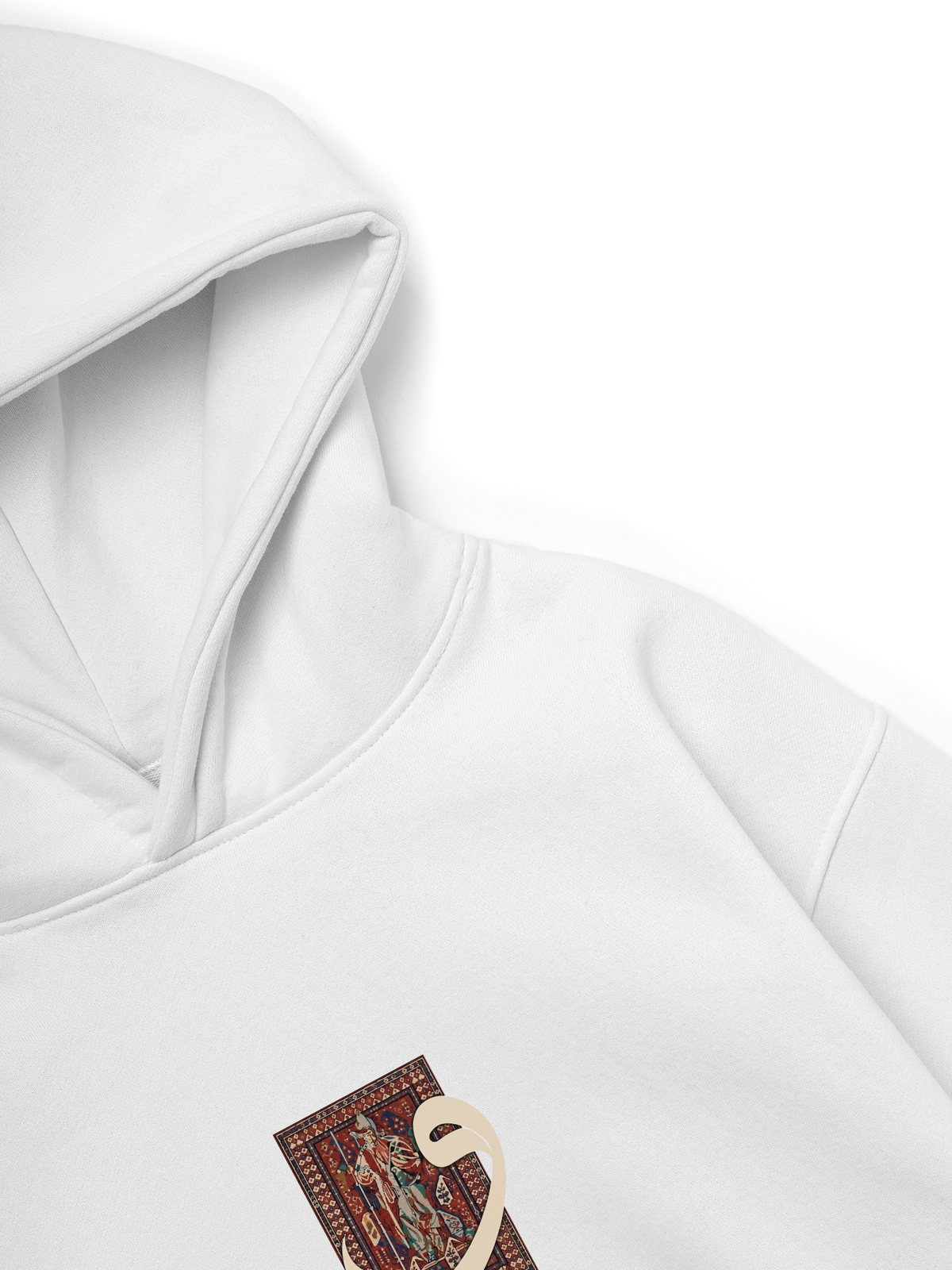 Áo Hoodie Nỉ Hai Da The Arabic Letter