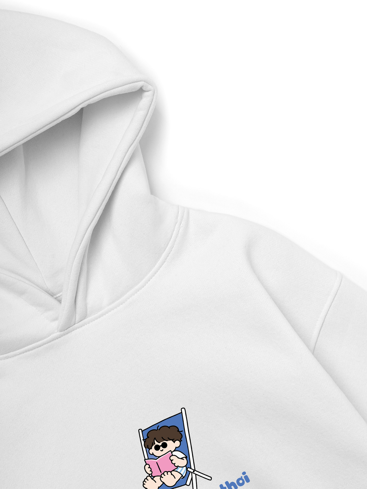 Áo Hoodie Nỉ Hai Da Thích Thảnh Thơi