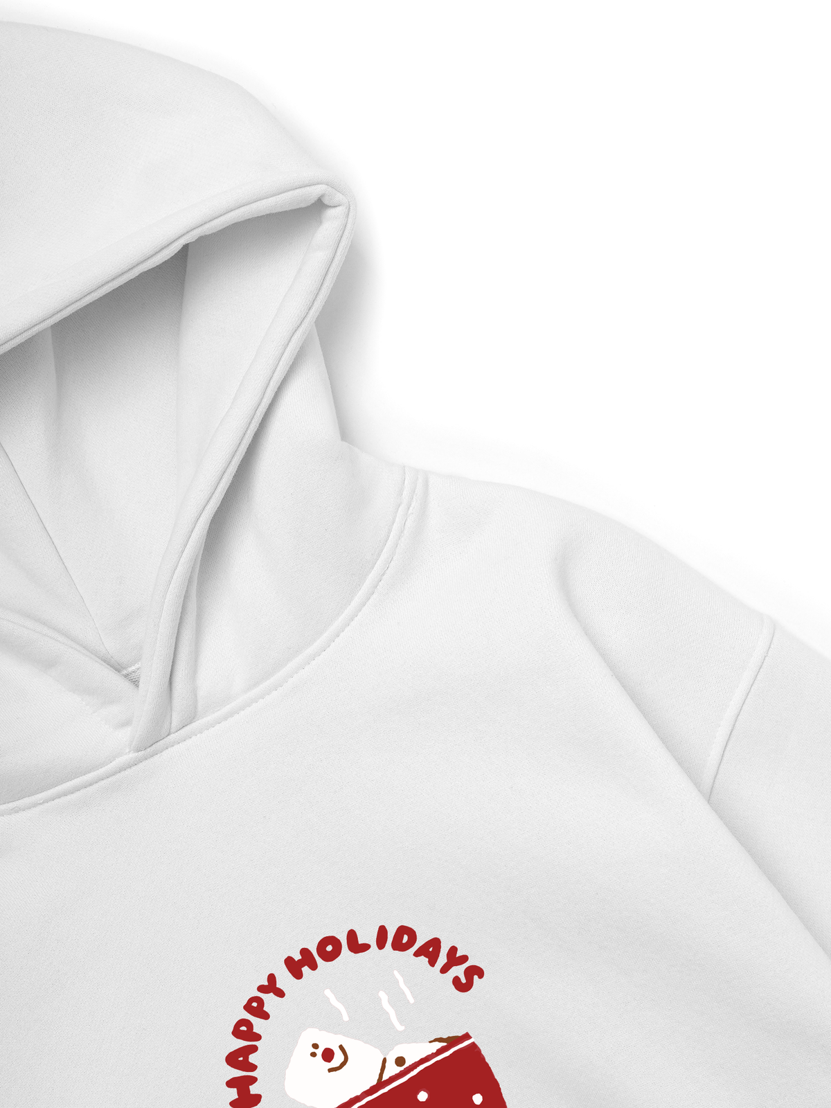 Áo Hoodie Nỉ Hai Da Happy Holidays