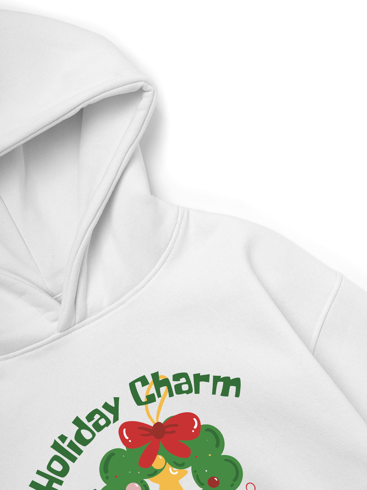 Áo Hoodie Nỉ Hai Da Holiday Charm