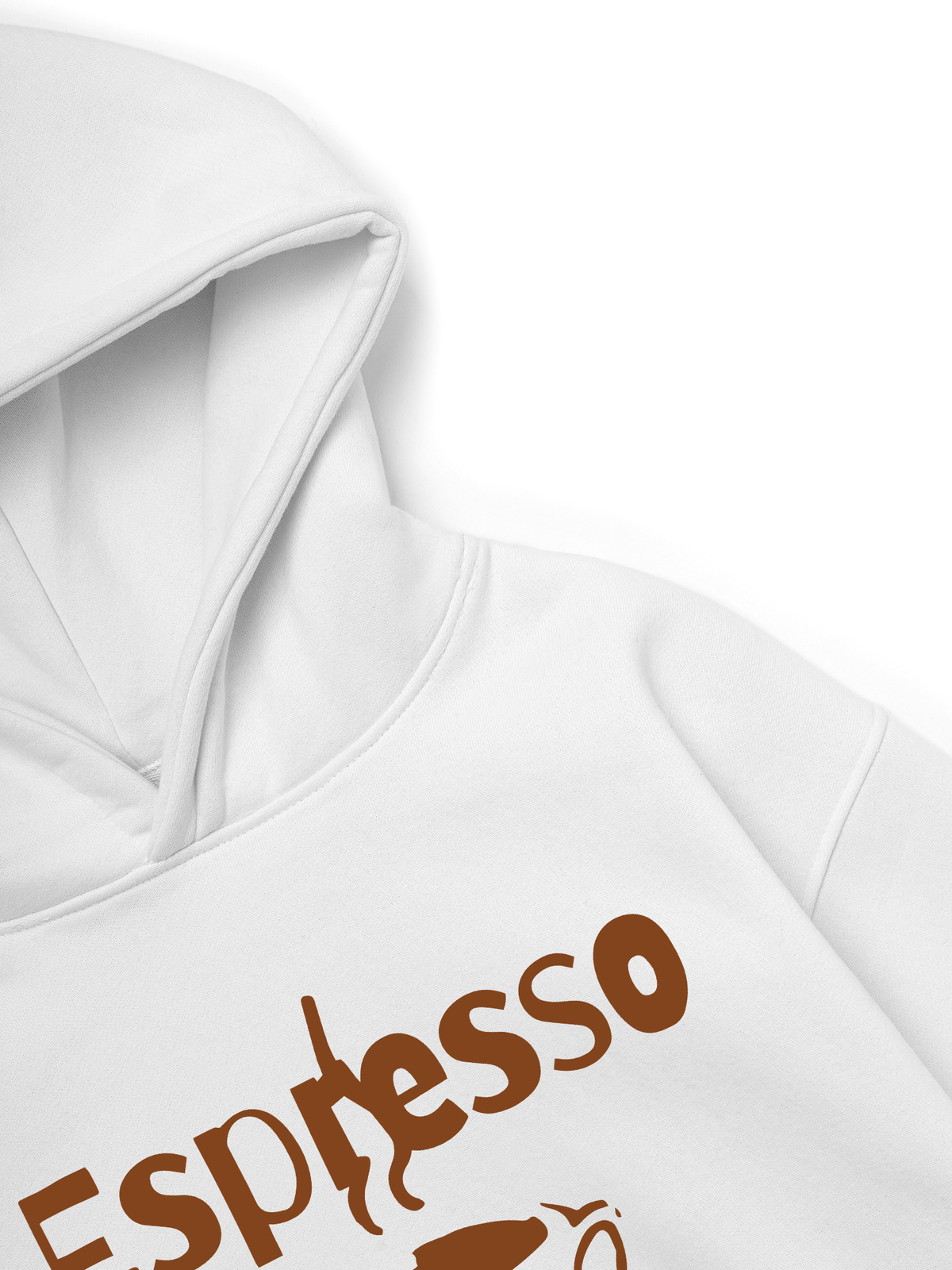 Áo Hoodie Nỉ Hai Da Espresso Yourself