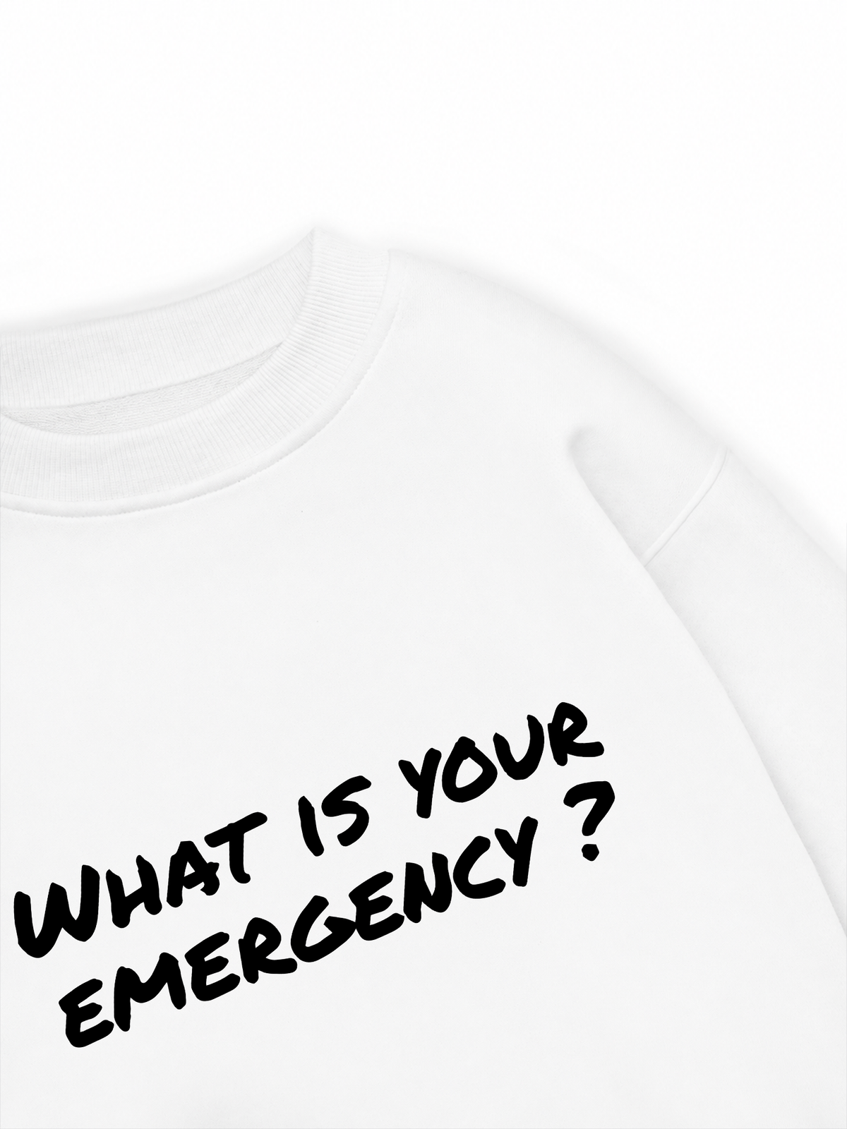 Áo Sweater Nỉ Hai Da Car What Is Your Emergency