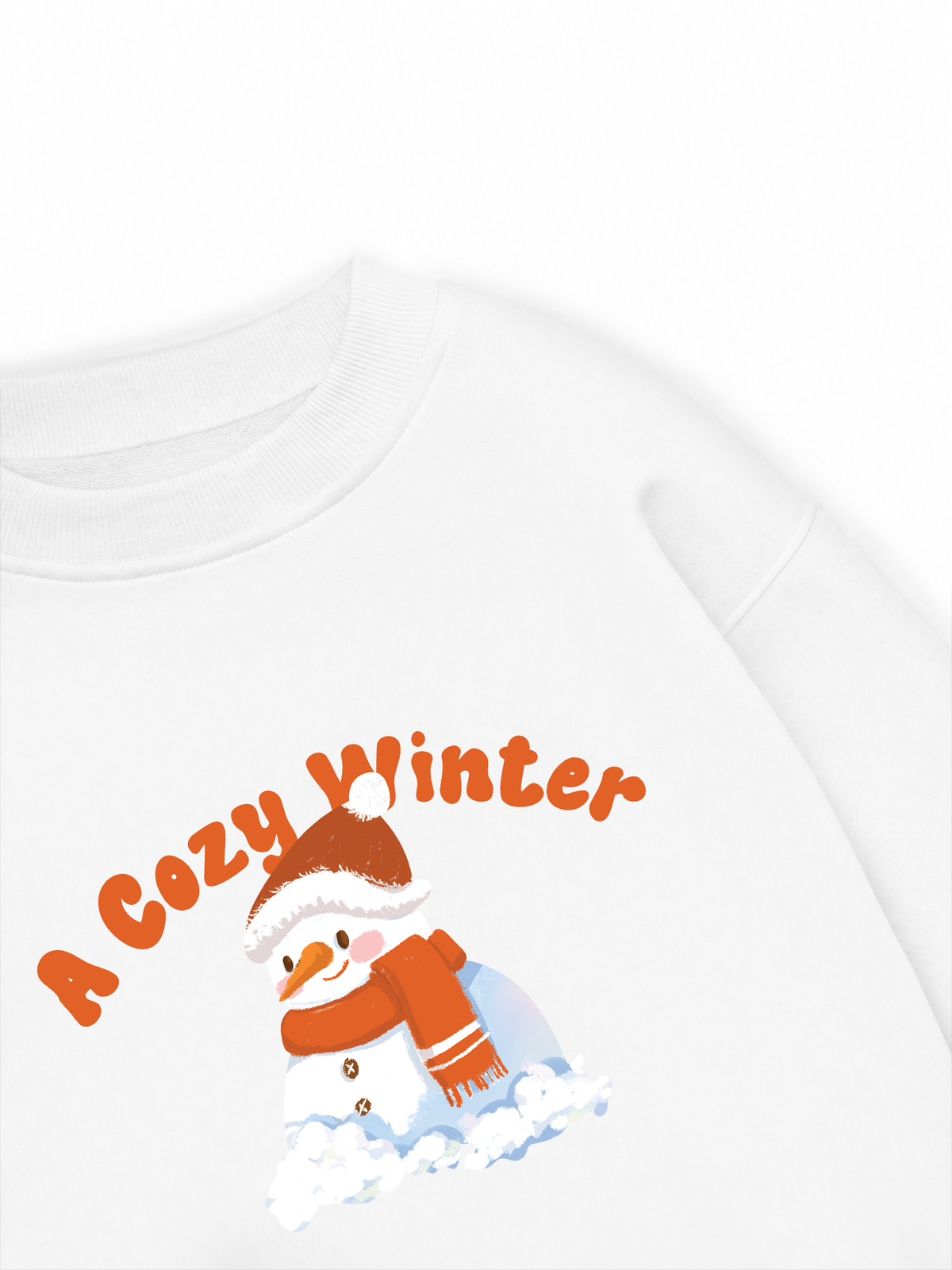 Áo Sweater Nỉ Hai Da A Cozy Winter