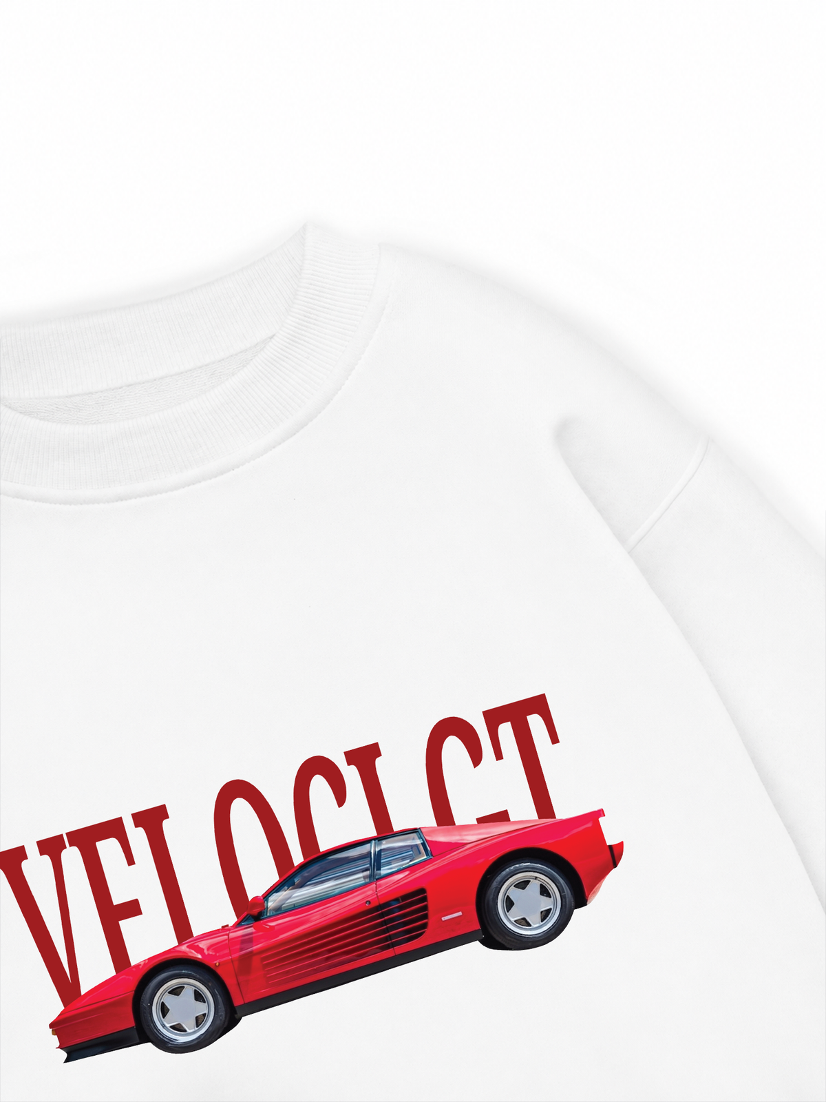 Áo Sweater Nỉ Hai Da Car Veloci GT F40