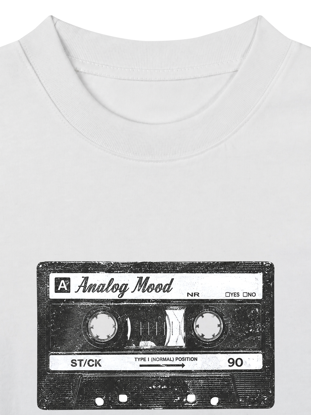 Áo Thun Boxy Analog Tape