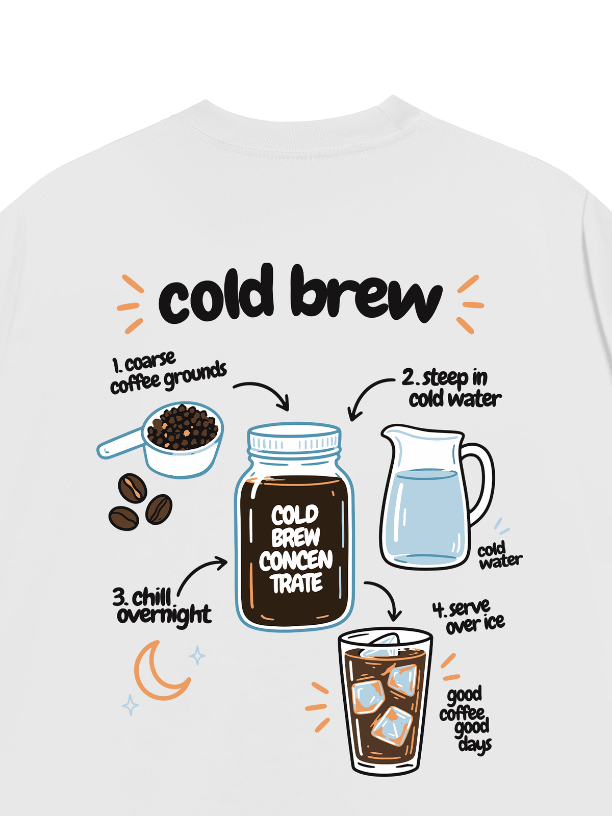 Áo Thun Relaxed Fit Cold Brew Club
