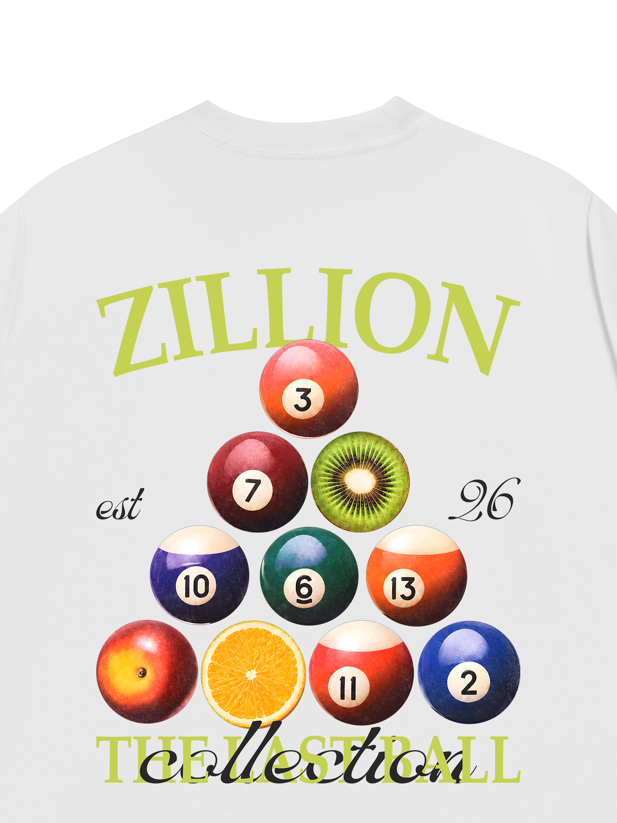 Áo Thun Relaxed Fit Zillion Fruit Rack