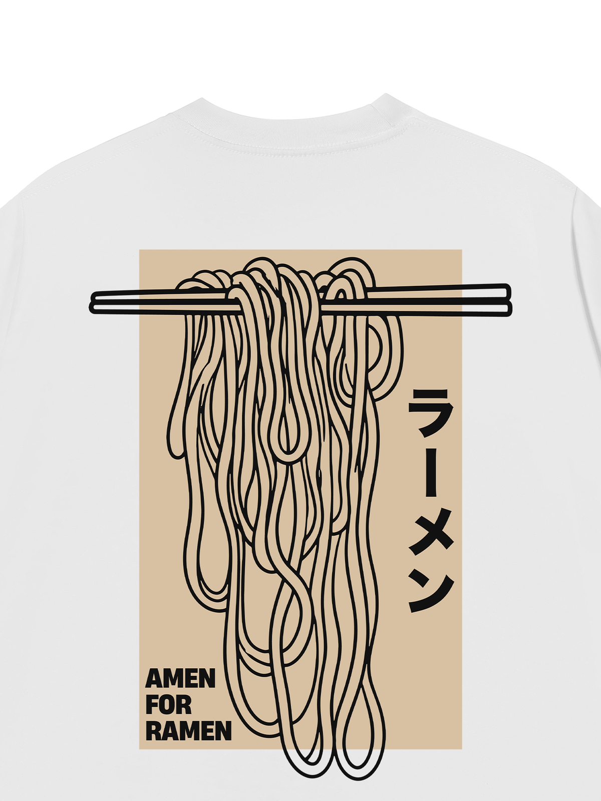 Áo Thun Relaxed Fit Amen For Ramen