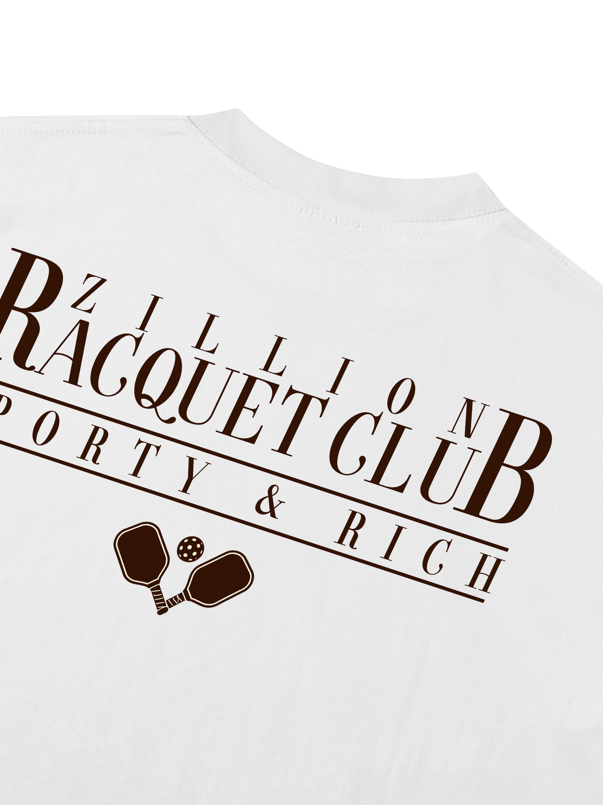 Áo Thun Boxy Racquet Club