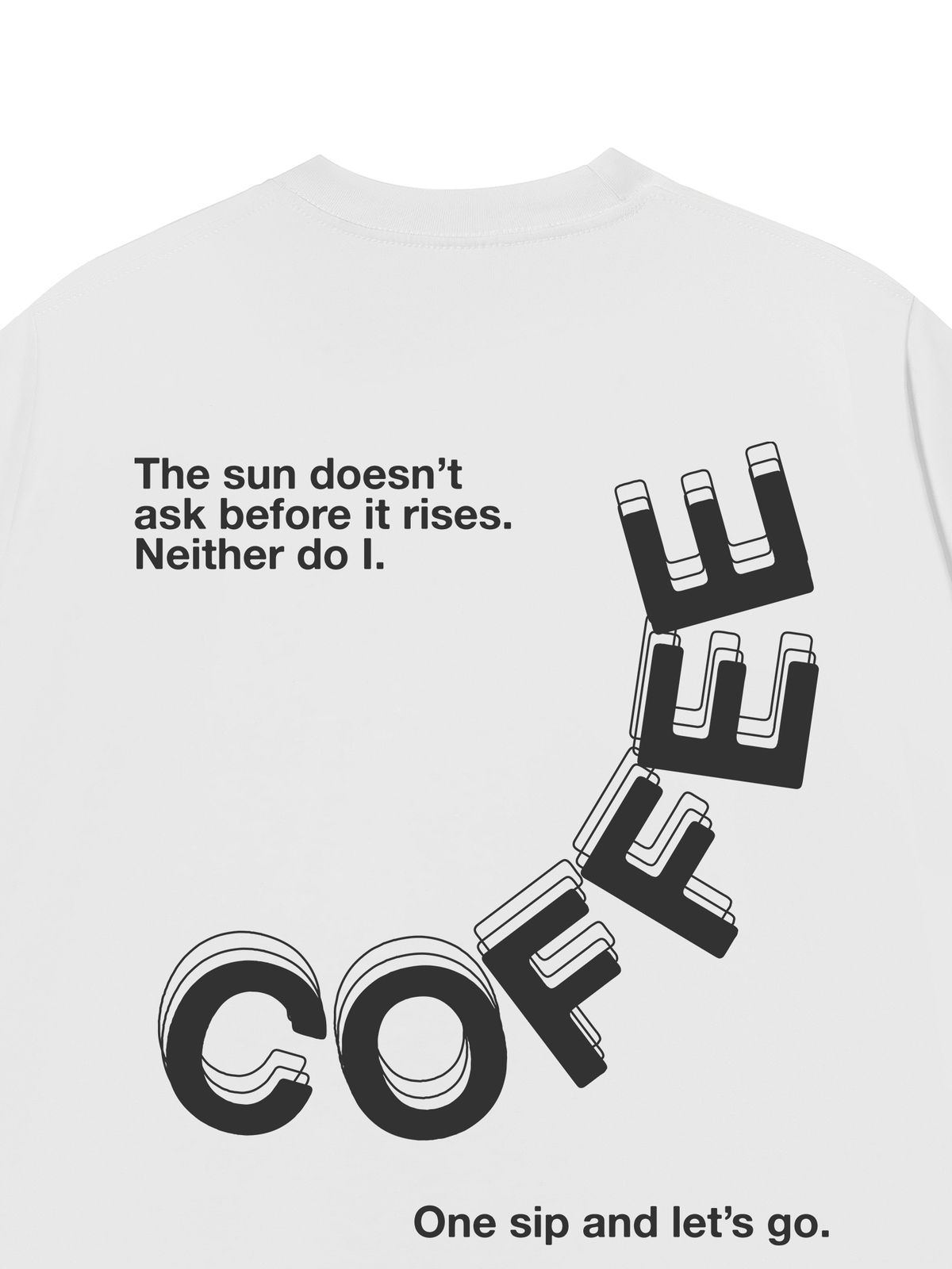 Áo Thun Relaxed Fit Coffee Lover Club