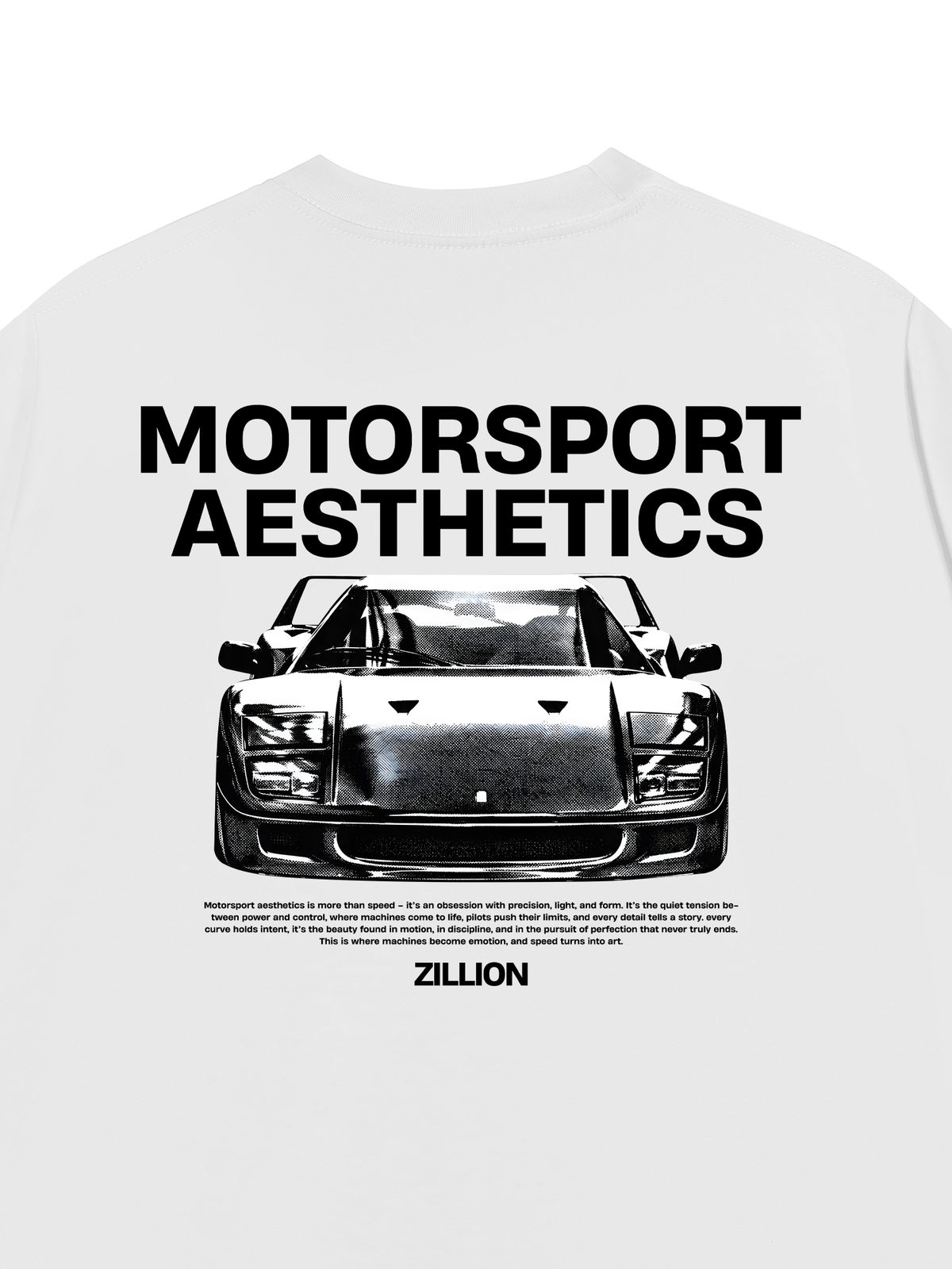 Áo Thun Relaxed Fit Motorsport Aesthetics