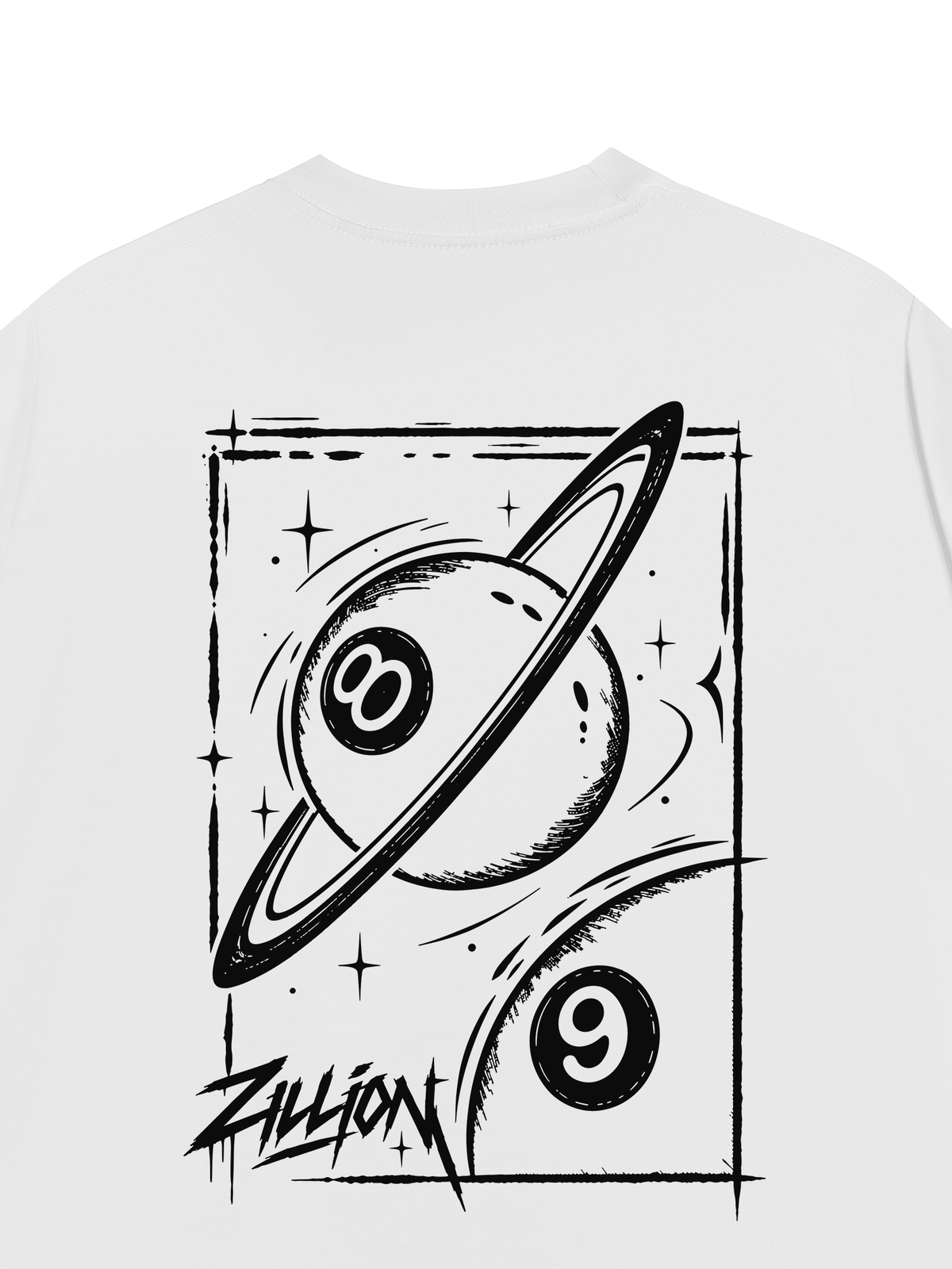 Áo Thun Relaxed Fit Billiard Galaxy