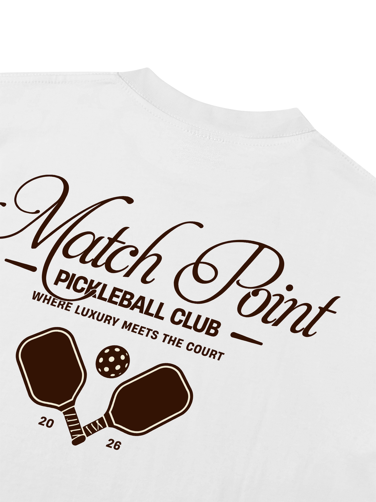 Áo Thun Boxy Match Point