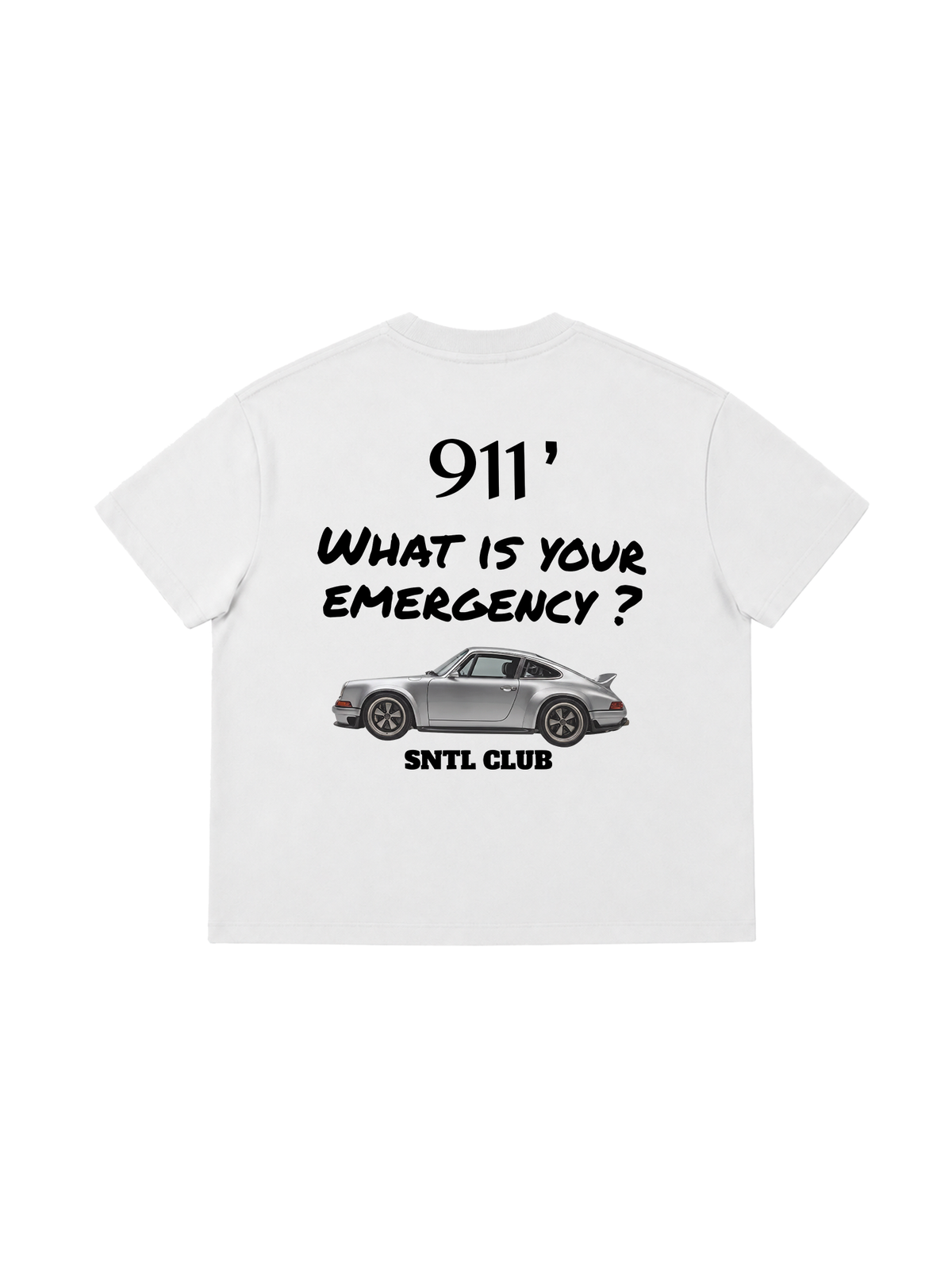 Áo Thun Boxy Car What Is Your Emergency