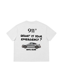 Áo Thun Boxy Car What Is Your Emergency