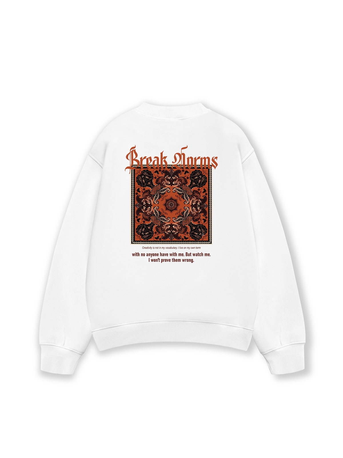 Áo Sweater Nỉ Hai Da Break Norms