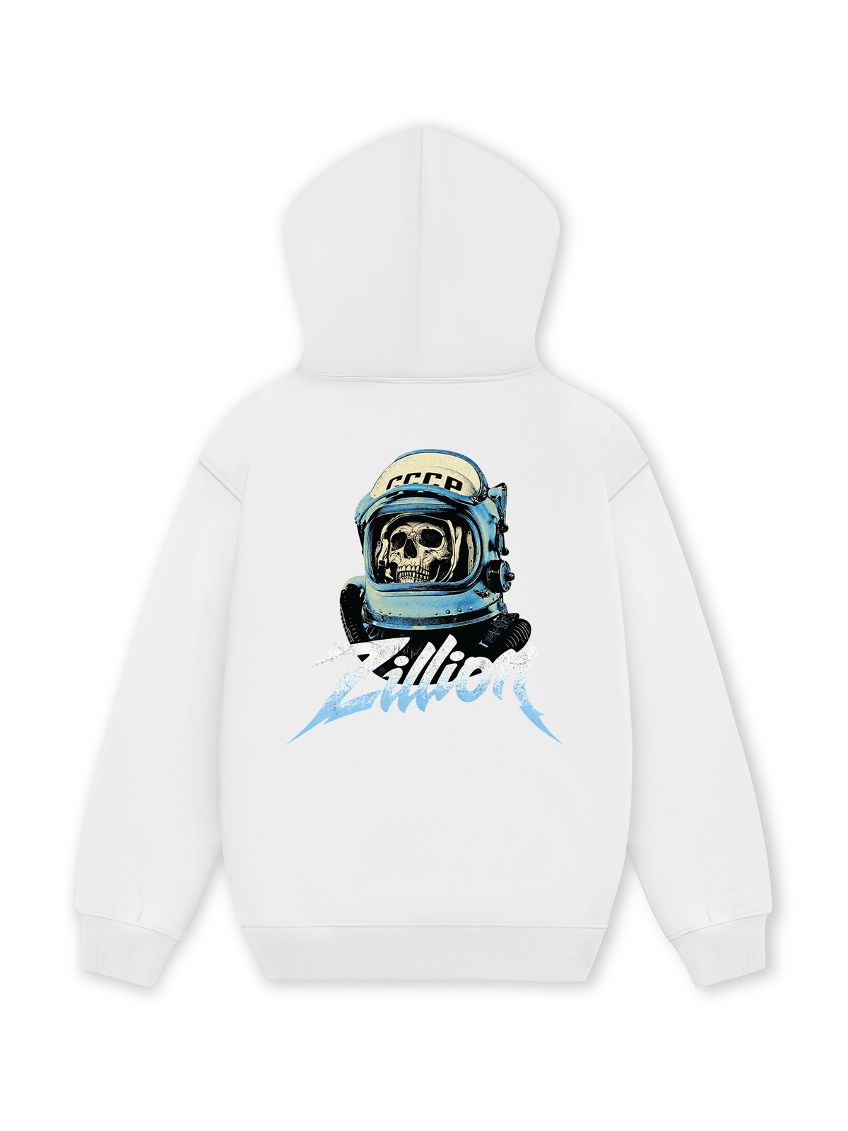 Áo Hoodie Nỉ Hai Da Skull Cosmonaut