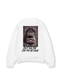Áo Sweater Nỉ Hai Da Don't Ask The Car For Its Rank