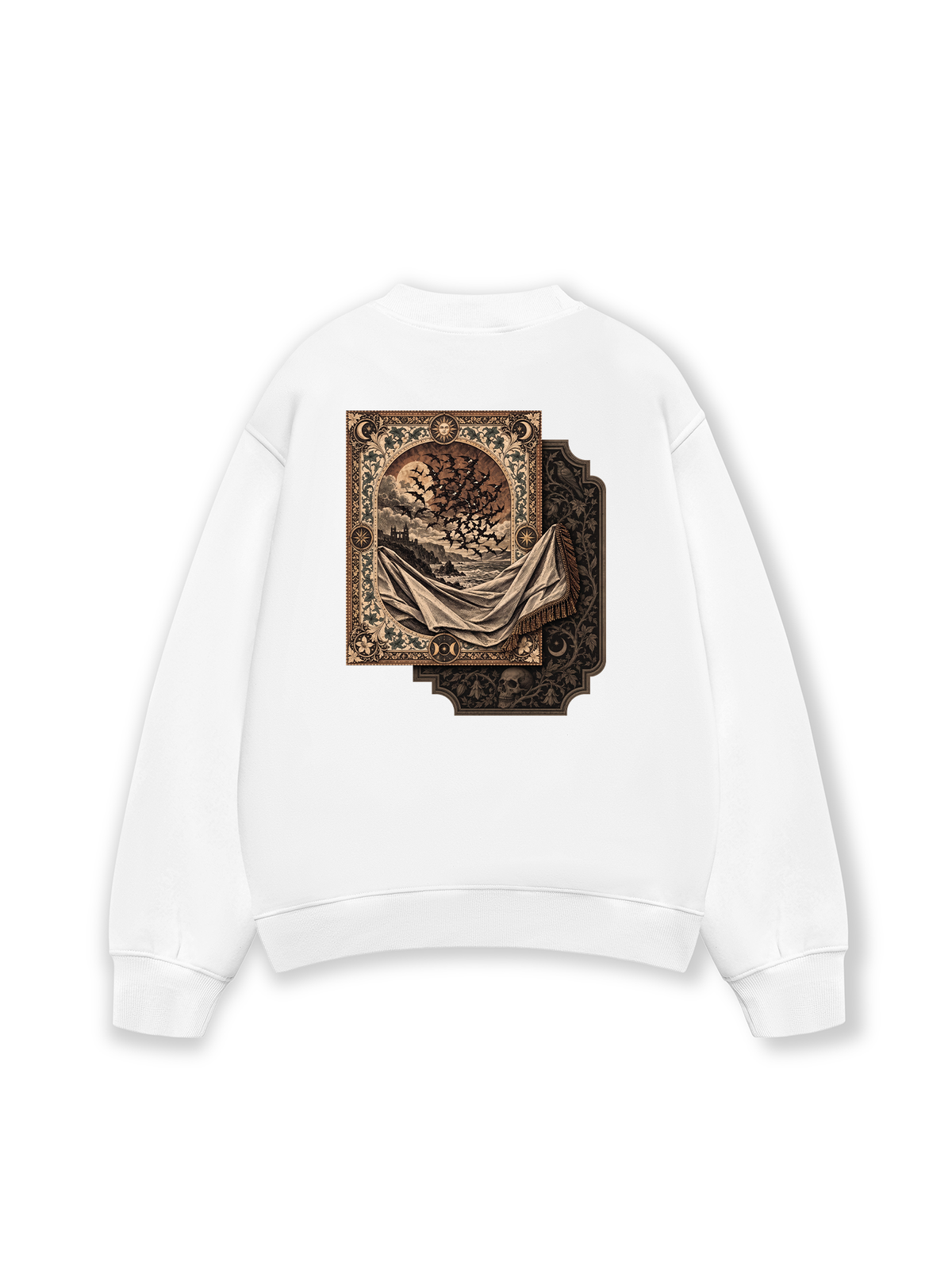 Áo Sweater Nỉ Hai Da Shadows of the Night