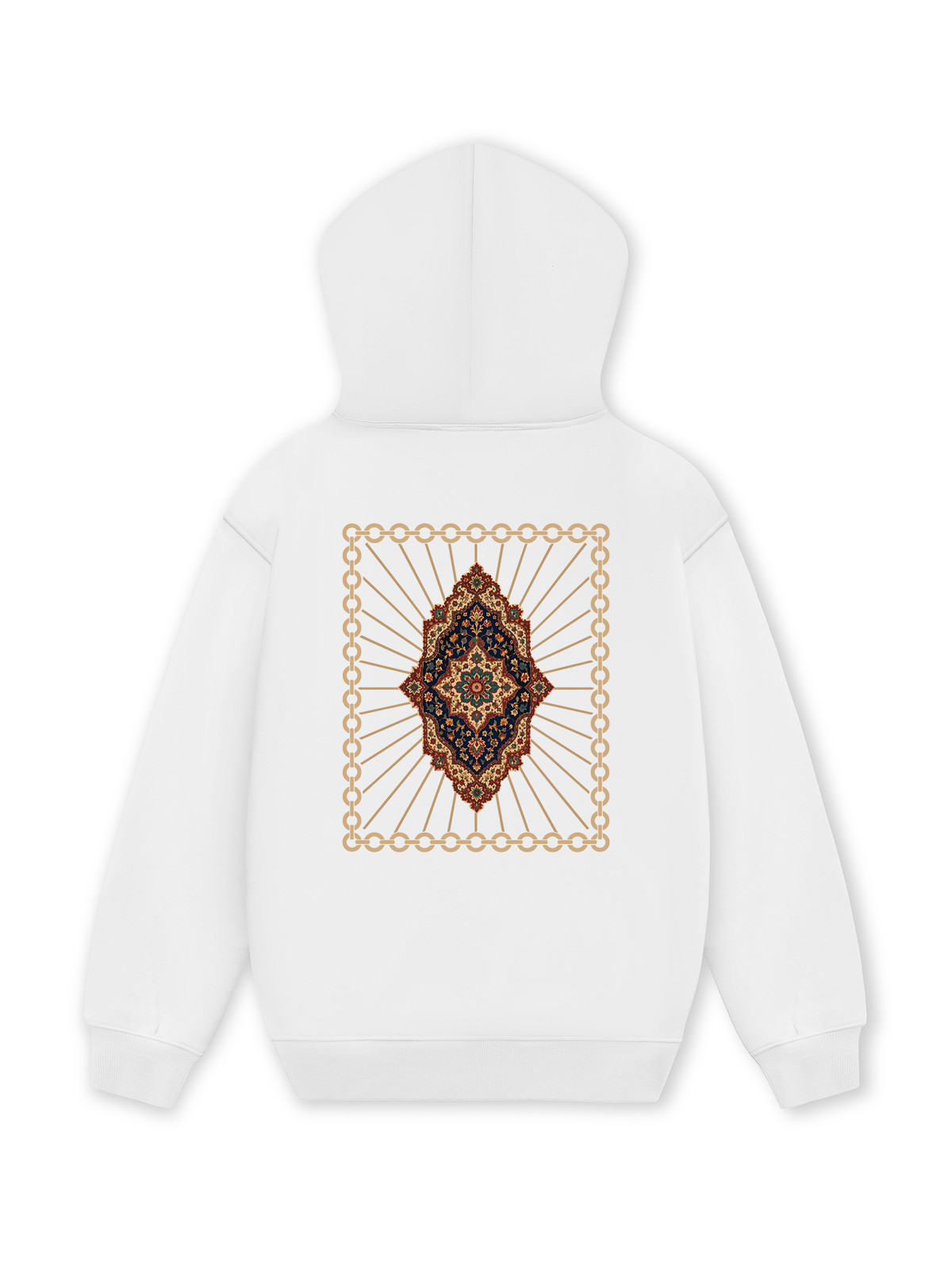 Áo Hoodie Nỉ Hai Da Persian Pattern
