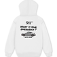 Áo Hoodie Nỉ Hai Da Car What Is Your Emergency