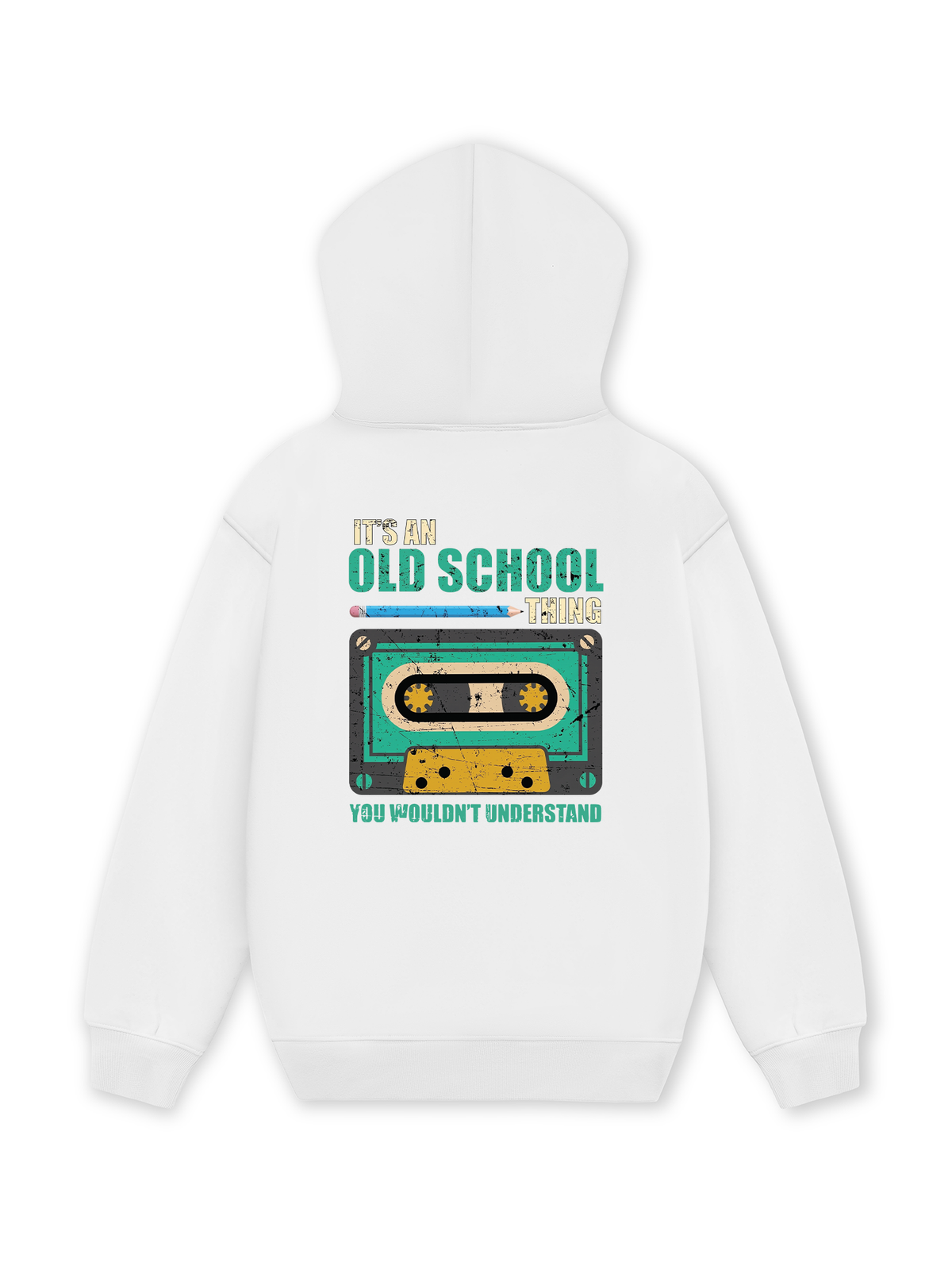 Áo Hoodie Nỉ Hai Da Its An Old School