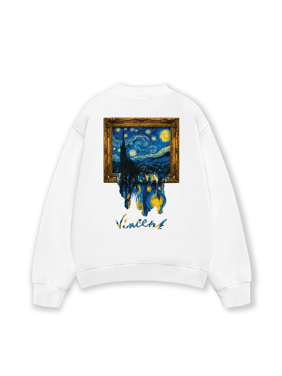Áo Sweater Nỉ Hai Da Vincent