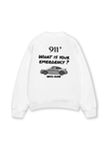 Áo Sweater Nỉ Hai Da Car What Is Your Emergency
