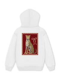 Áo Hoodie Nỉ Hai Da Sitting Leopard