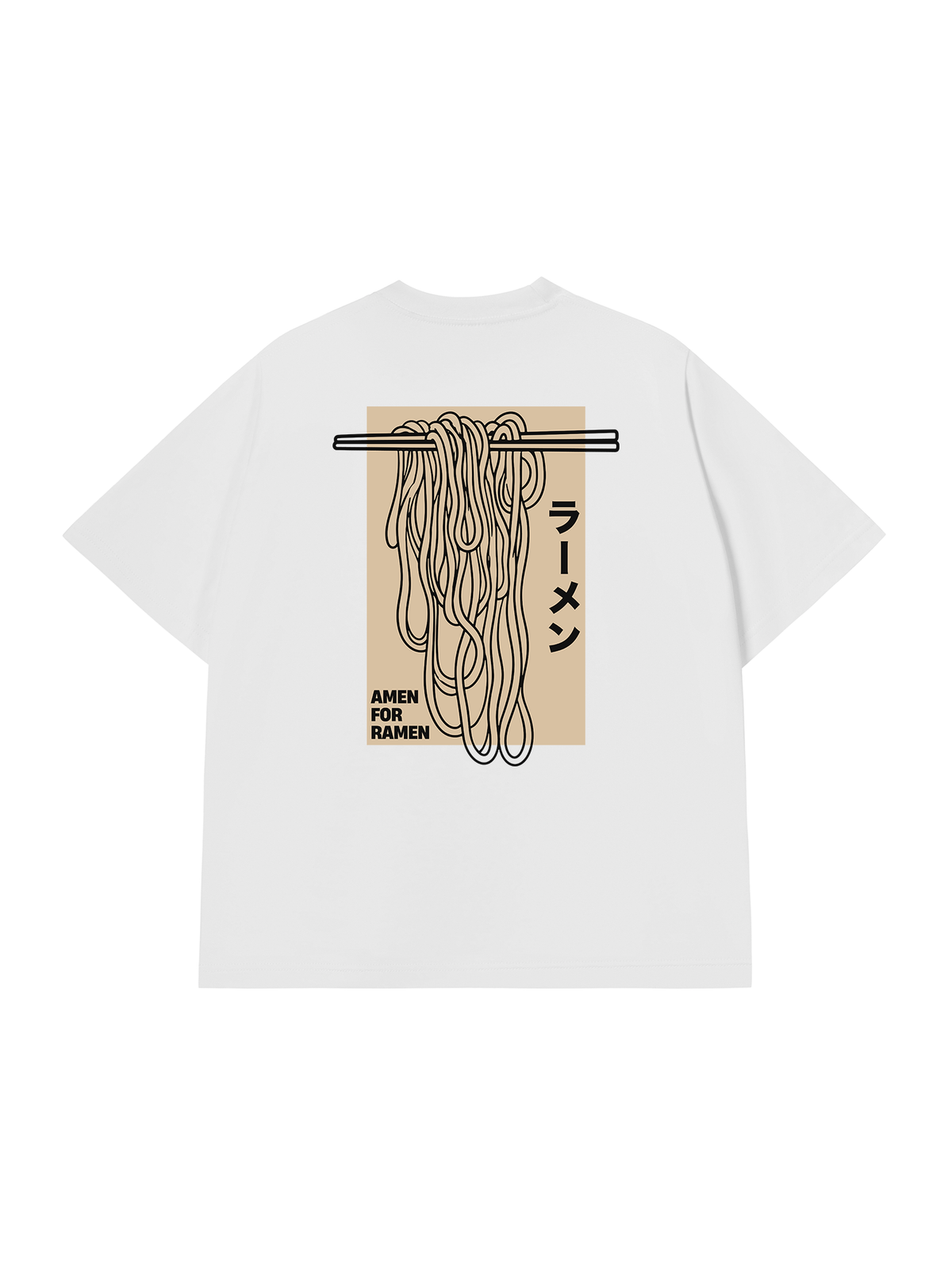 Áo Thun Relaxed Fit Amen For Ramen