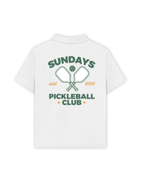 Áo Polo Nữ/ Áo Polo Nam Sundays Pickleball Club