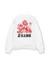 Áo Sweater Nỉ Hai Da Hidden Meaning Red Dragon