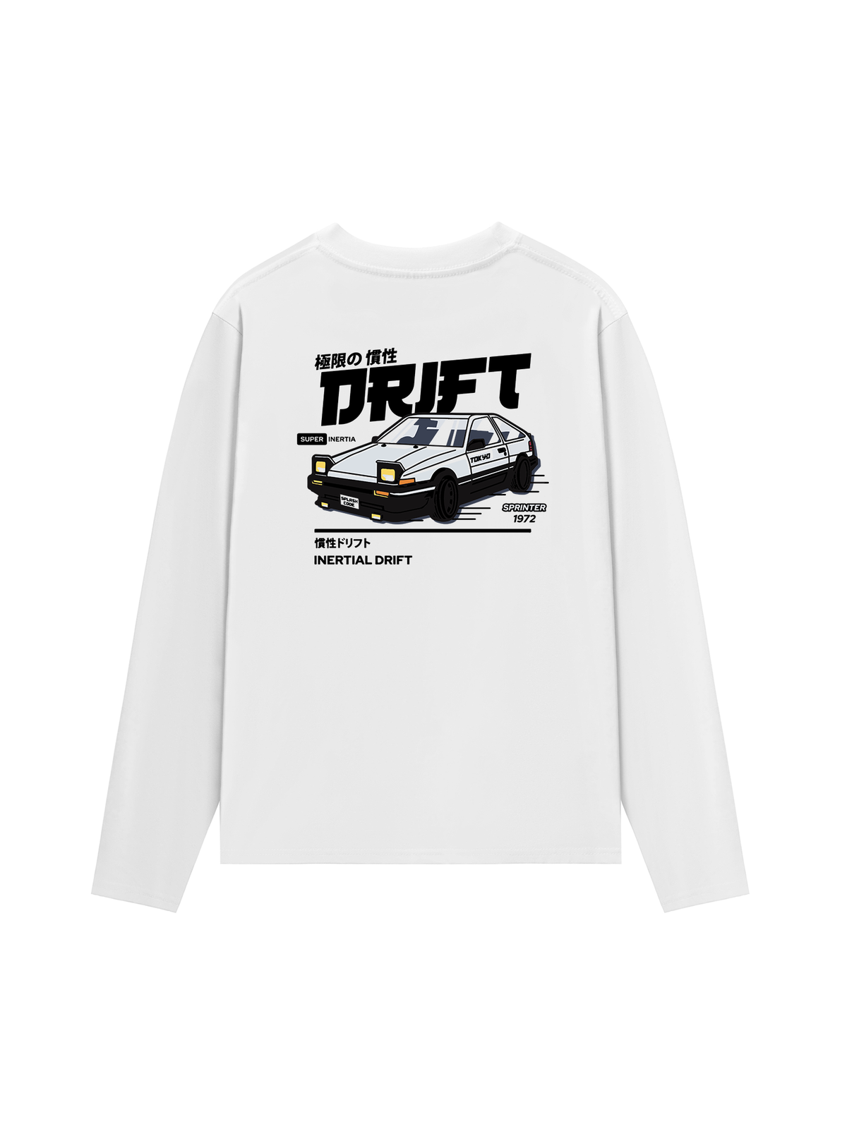 Áo Thun Dài Tay Car Drift