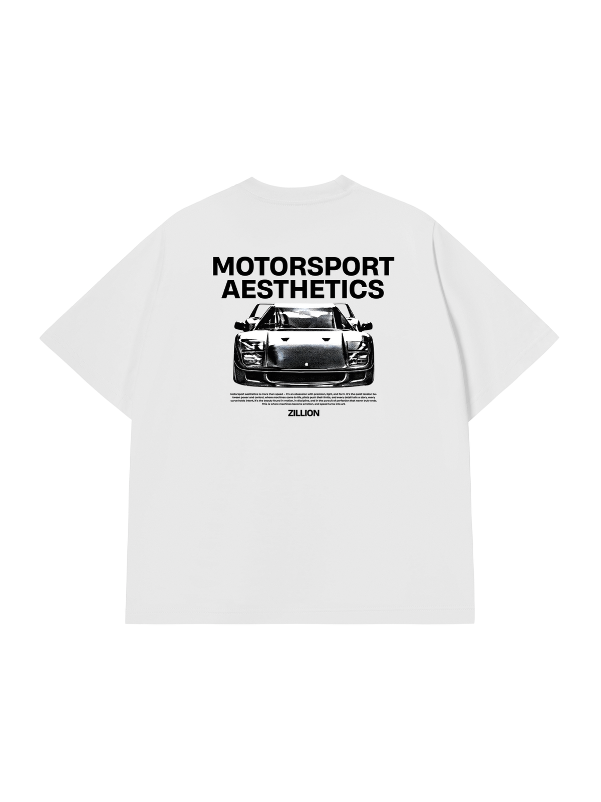 Áo Thun Relaxed Fit Motorsport Aesthetics