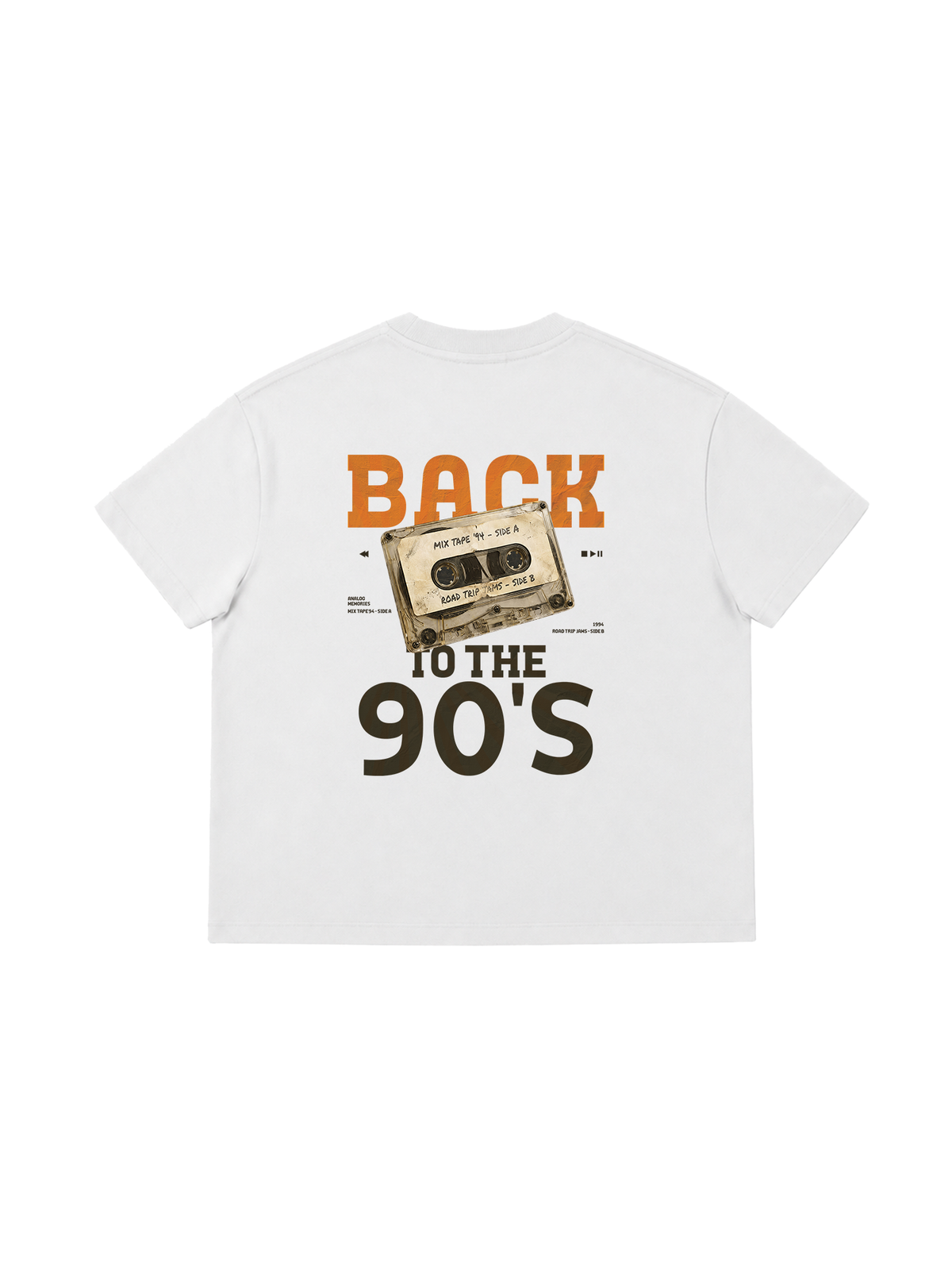 Áo Thun Boxy Back to the 90's