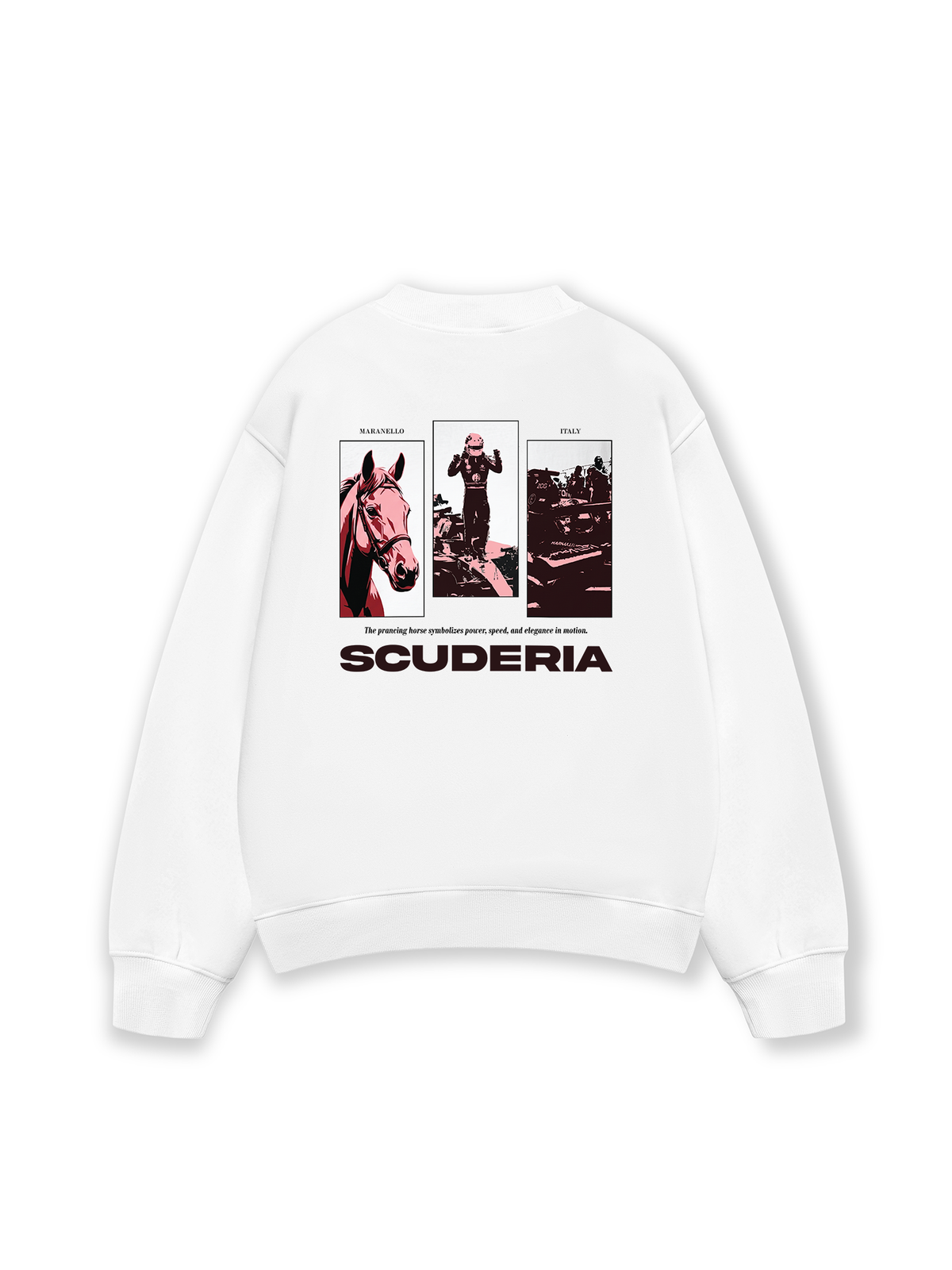 Áo Sweater Nỉ Hai Da Car Scuderia