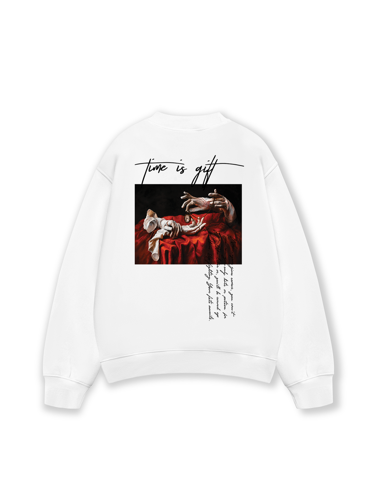 Áo Sweater Nỉ Hai Da Time To Gift