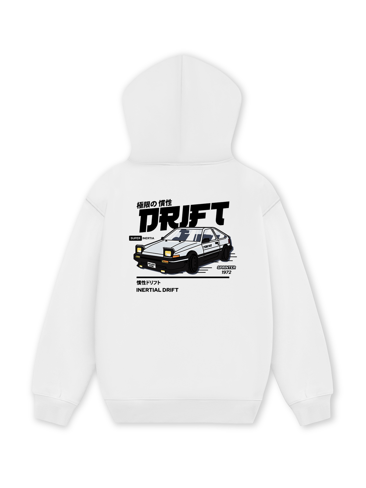 Áo Hoodie Nỉ Hai Da Car Drift