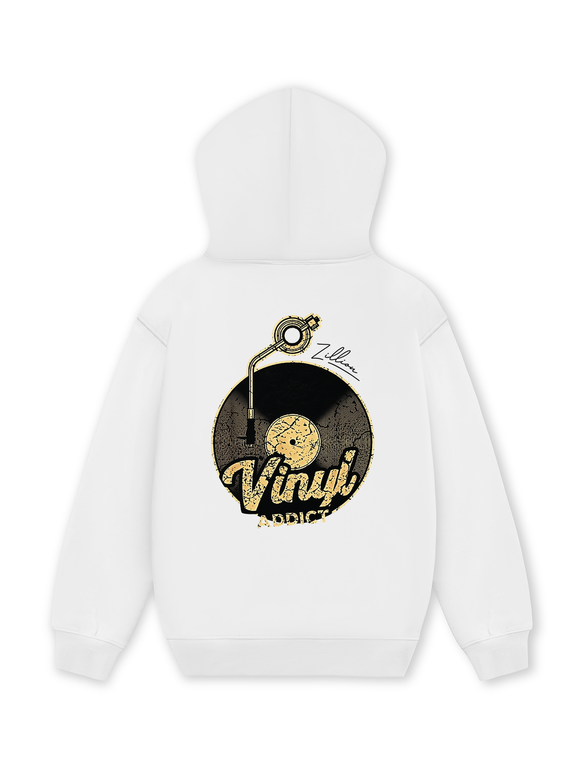 Áo Hoodie Nỉ Hai Da Zillion Vinyl