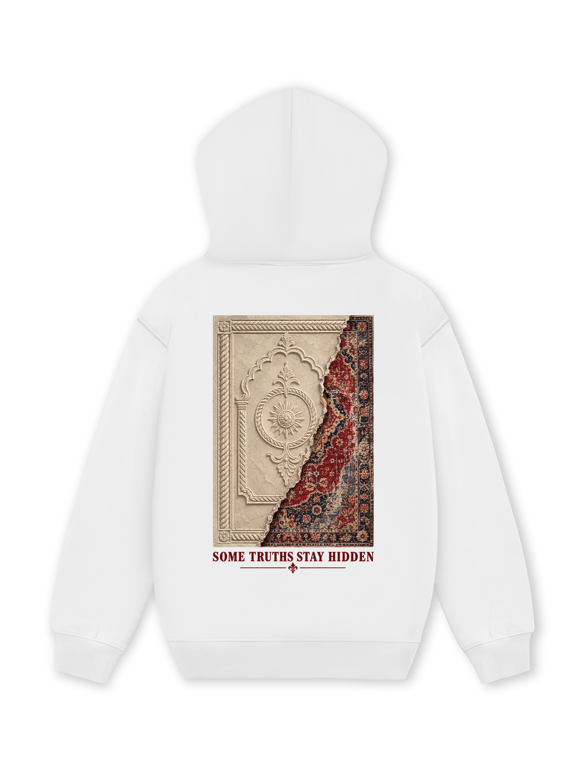 Áo Hoodie Nỉ Hai Da Some Truths Stay Hidden