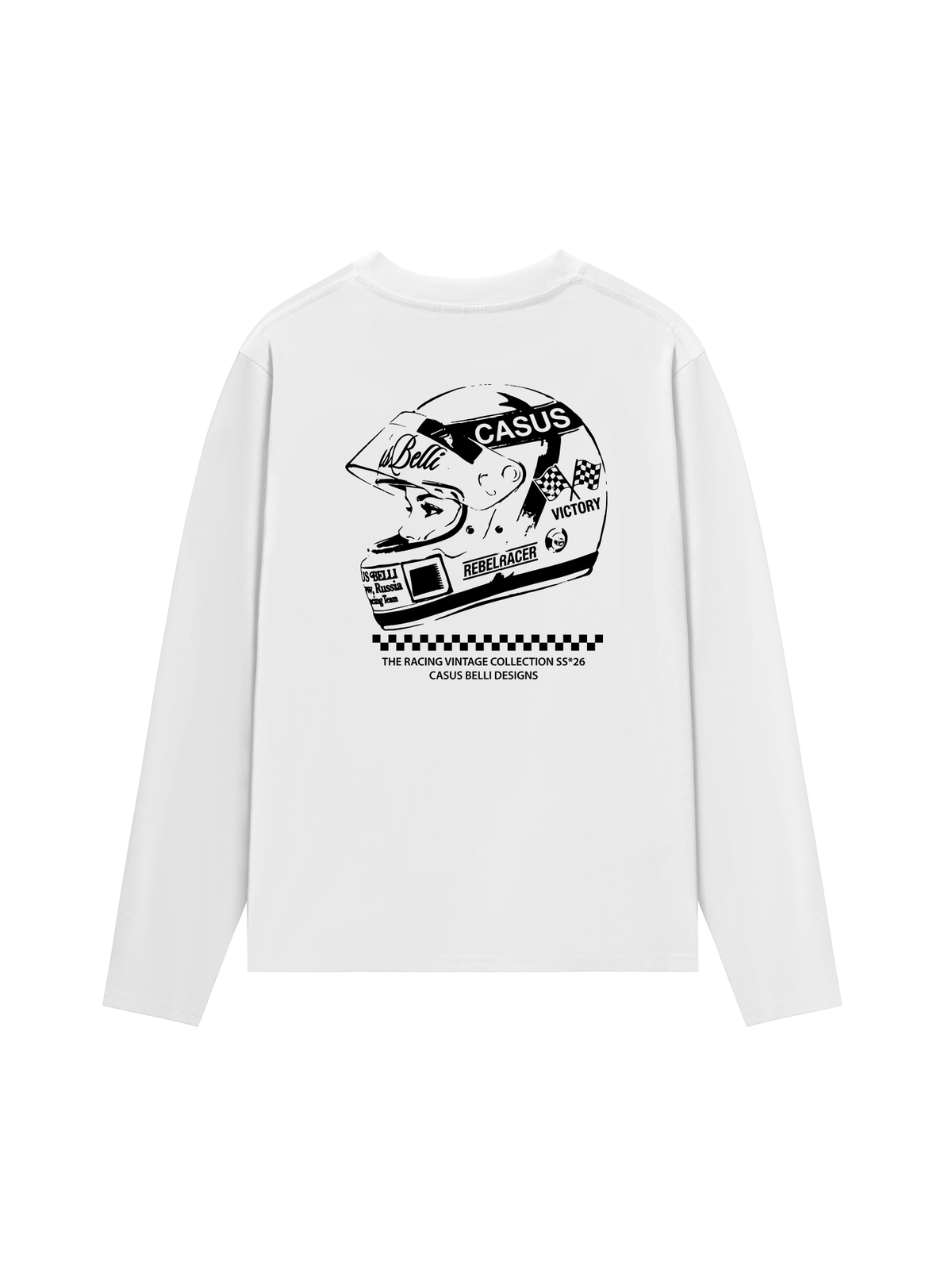Áo Thun Dài Tay Car Car Racing Vibes